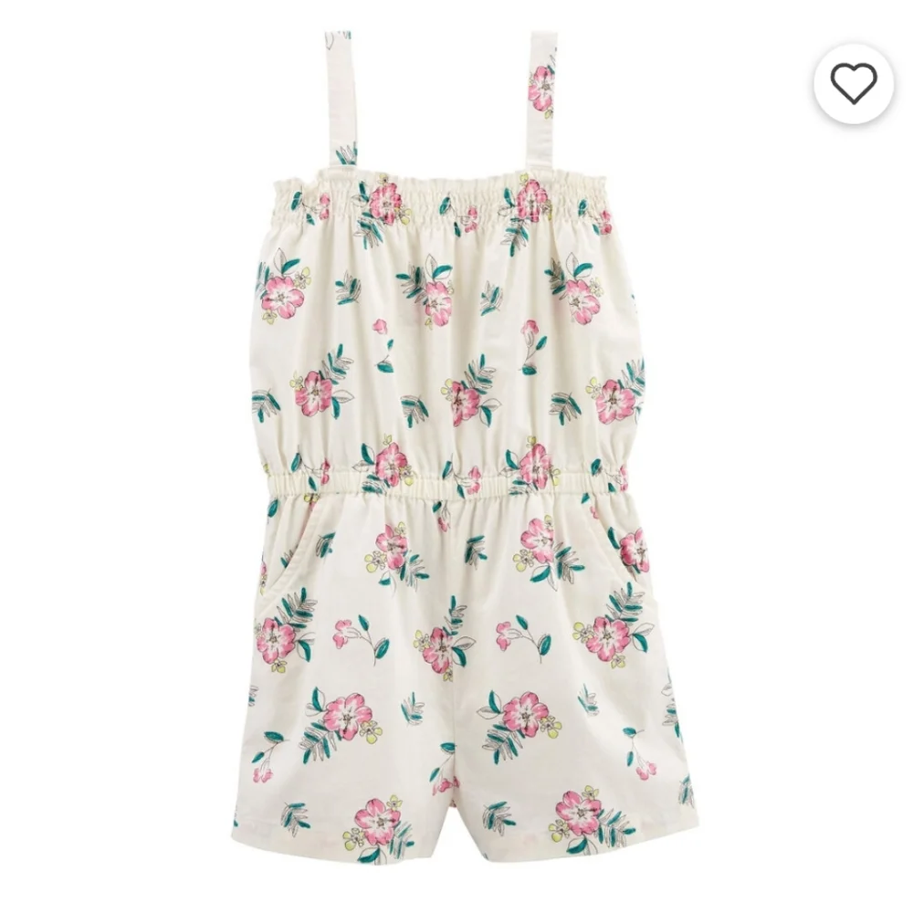 Carter's floral romper